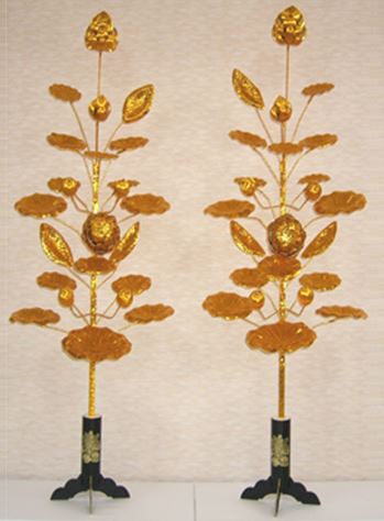 蓮花 金蓮(大・1対)