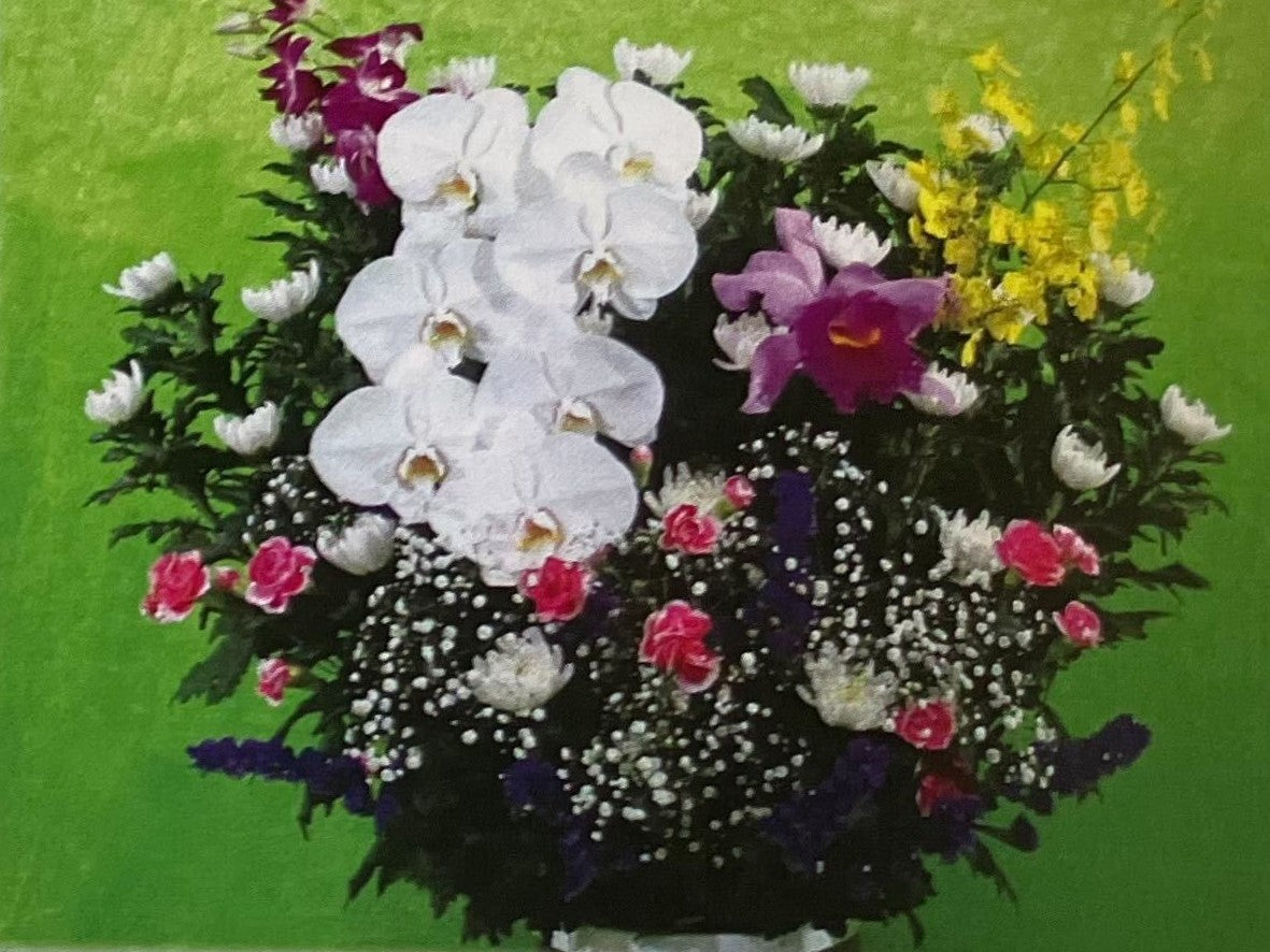 和花<デジタルメッセージを添えることが出来ます>