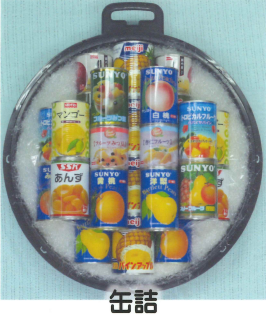 盛り缶詰<デジタルメッセージを添えることができます>
