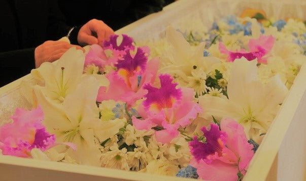 お別れ花(二盆)<デジタルメッセージ>