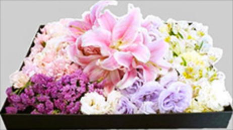 お別れ花(籠花)<デジタルメッセージ>