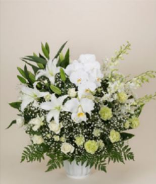 弔生花 洋花タイプ HY2-250＜デジタルメッセージを添えることが出来ます＞