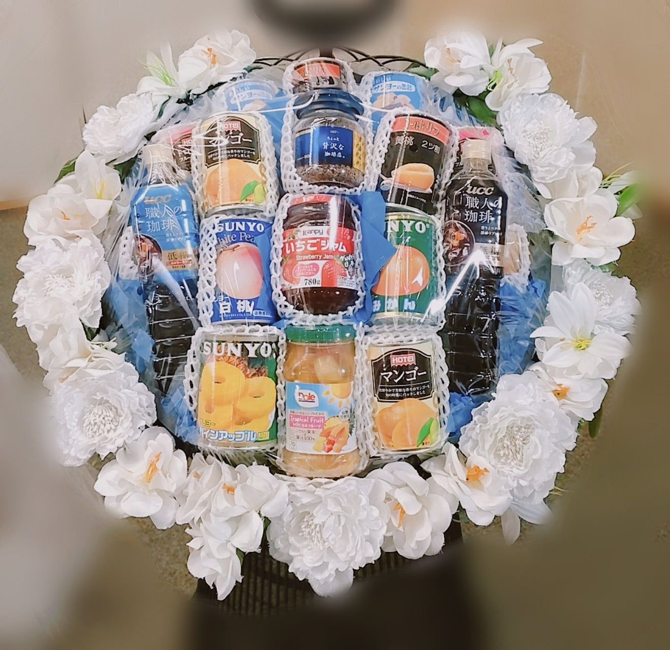 盛籠　缶詰　L＜デジタルメッセージ＞