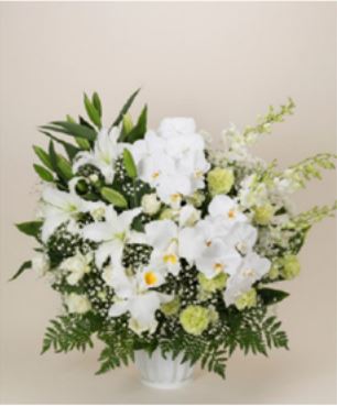 弔生花 洋花タイプ HY2-300＜デジタルメッセージを添えることが出来ます＞