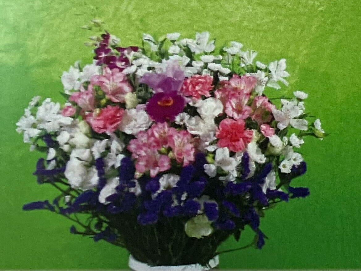 洋花＜デジタルメッセージを添えることが出来ます＞