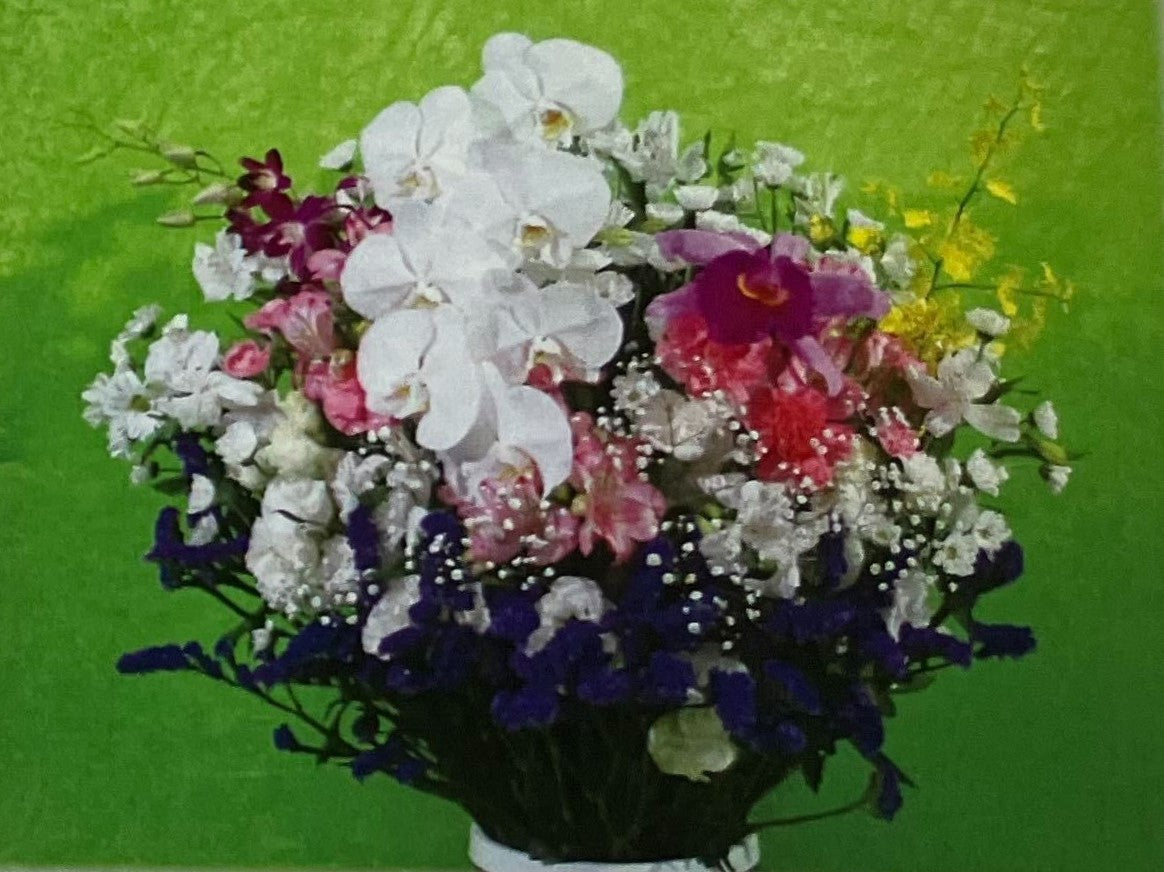 洋花＜デジタルメッセージを添えることが出来ます＞