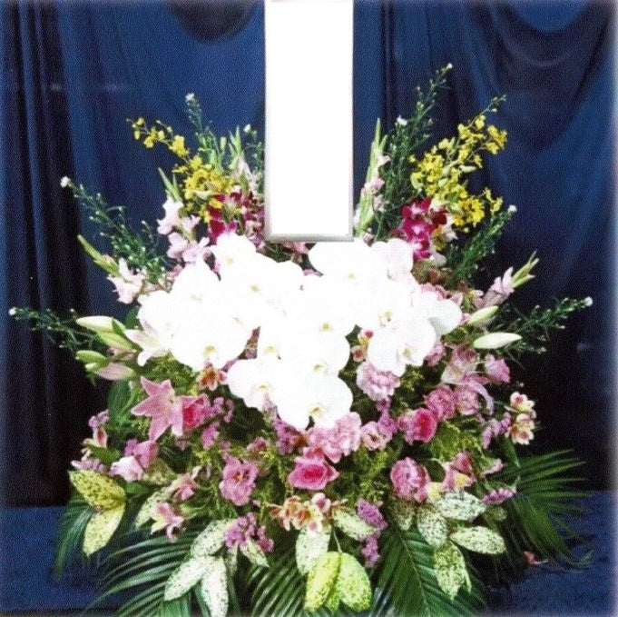 供花 03（洋花）ピンク系＜デジタルメッセージを添えることが出来ます＞