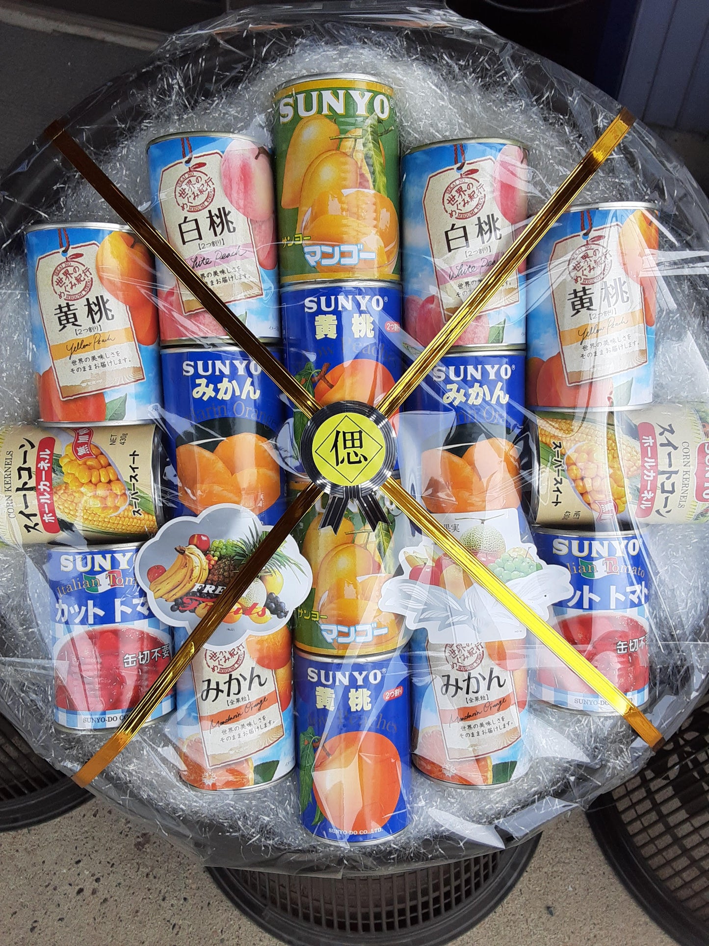 盛篭(フルーツ缶）