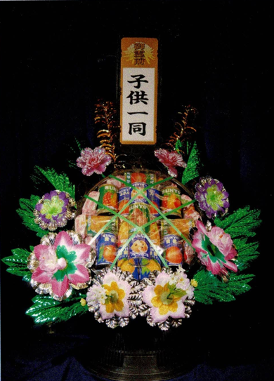 盛籠　缶詰盛