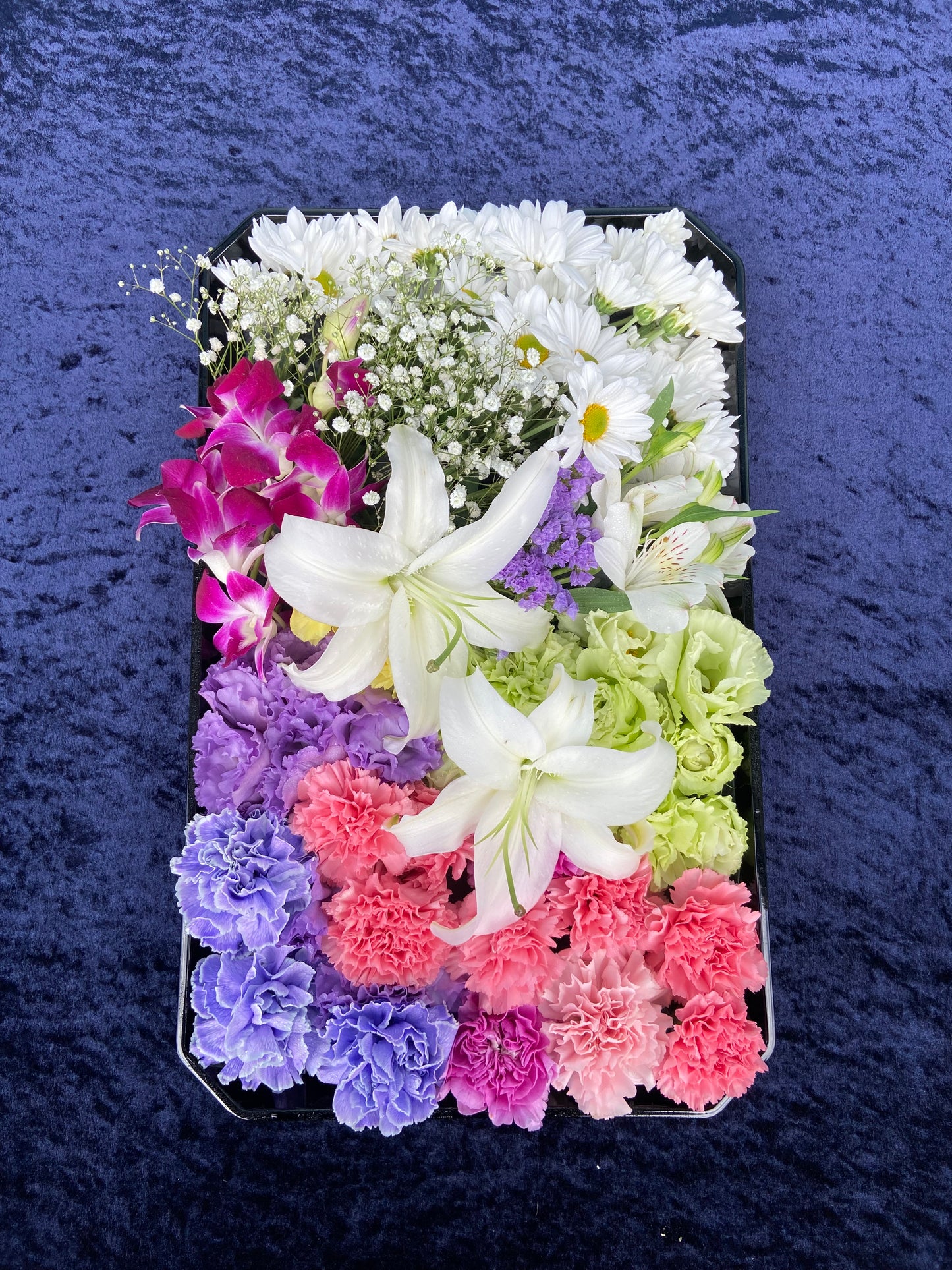 お別れ花(一盆)＜デジタルメッセージ＞