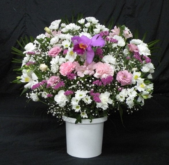 籠花（洋花）＜デジタルメッセージ＞