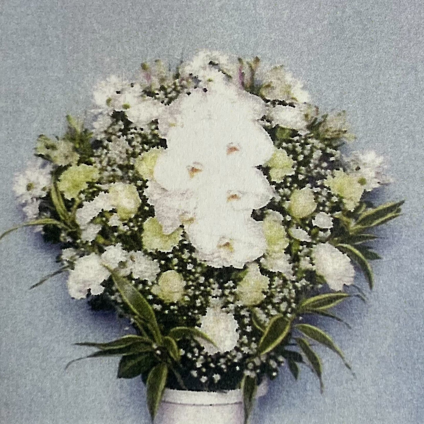 供花　(洋風生花　ホワイト)