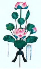 浄華蓮(１対)[高さ83cm]