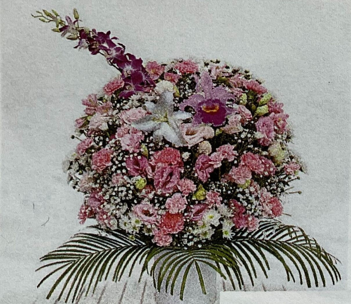 生花　洋花　ピンク系